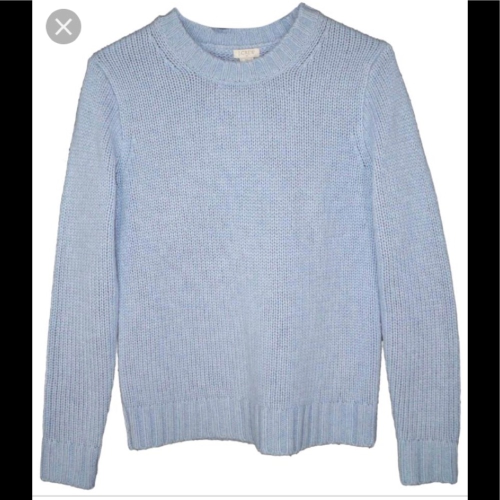 J.Crew Periwinkle Wool Marnie Sweater